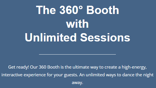 360 Photo Booth Experience in Leesburg, VA