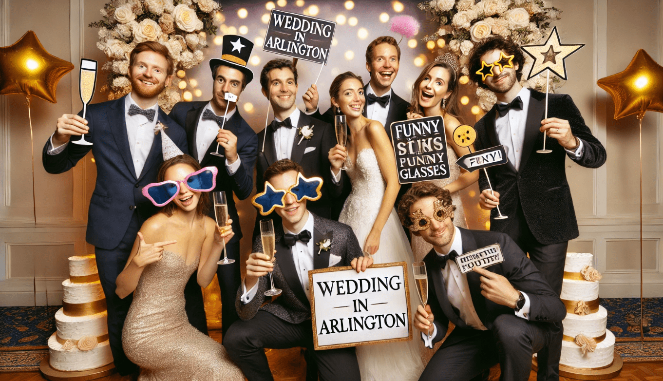 wedding photo booth rental arlington